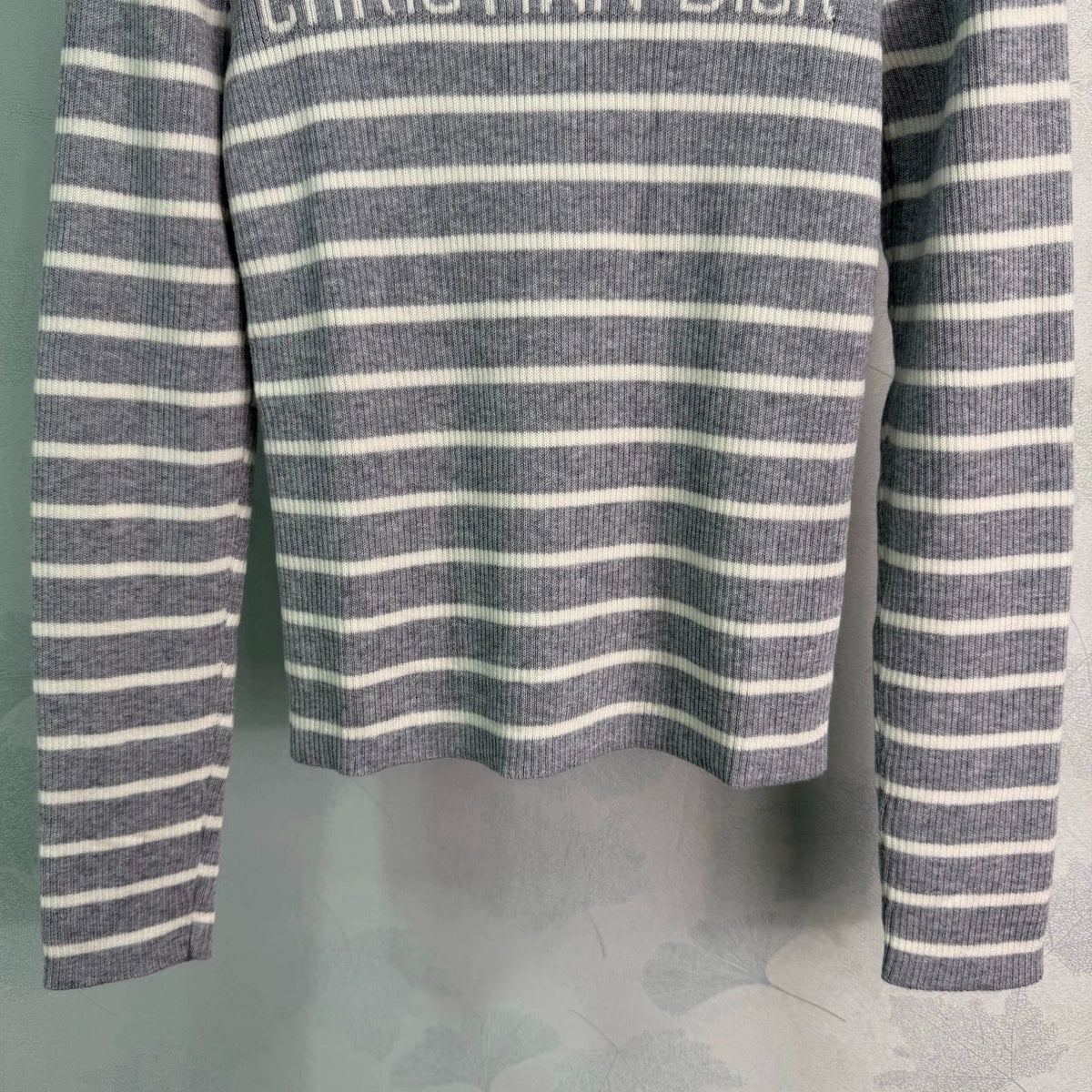 Dior/26 Early Autumn New Striped Knit Long Sleeve