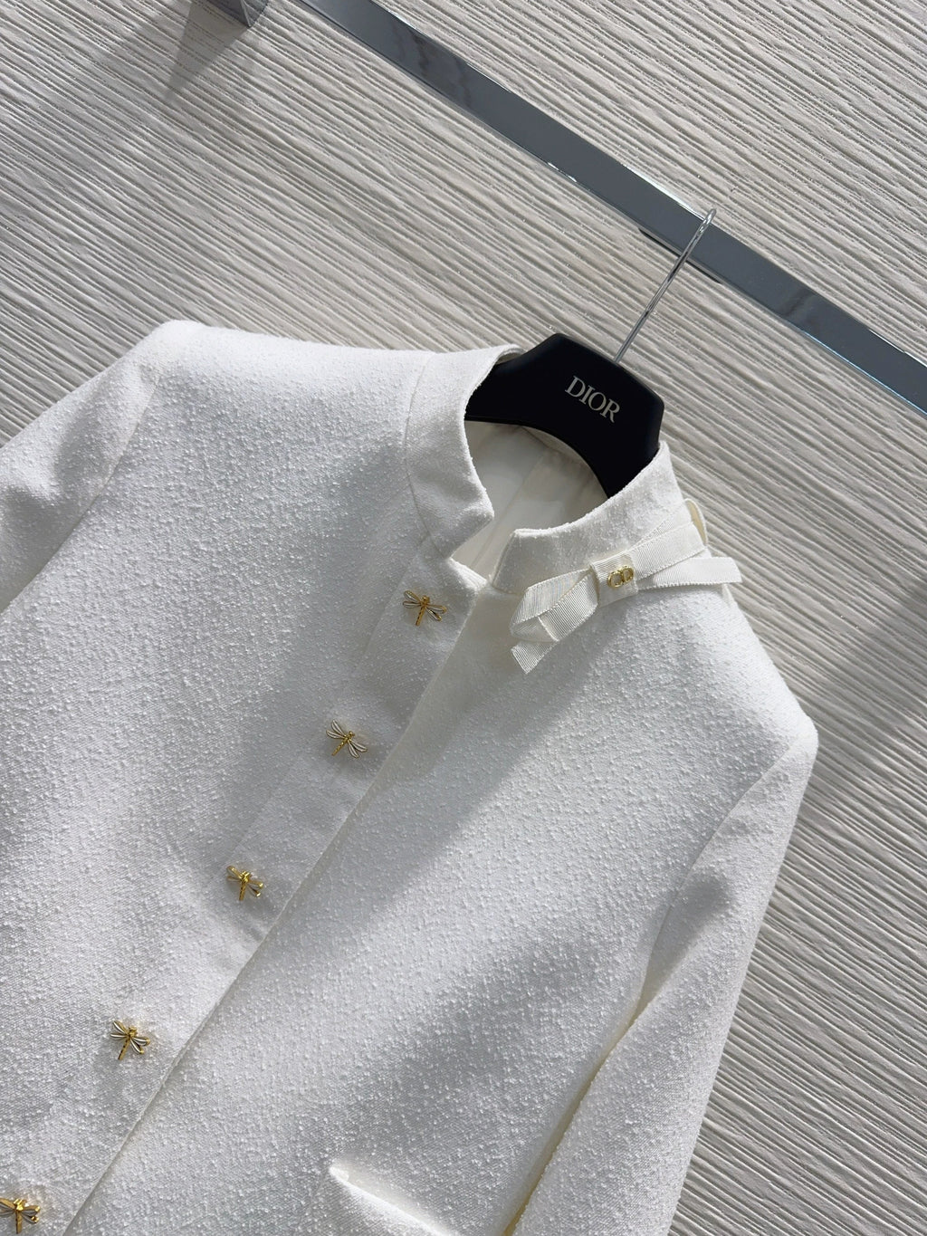 26New Long-Sleeve Cardigan with Bow Detail