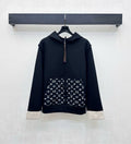 Louis Vuitton /26New Season Hooded Jacquard Jacket & Trousers Set