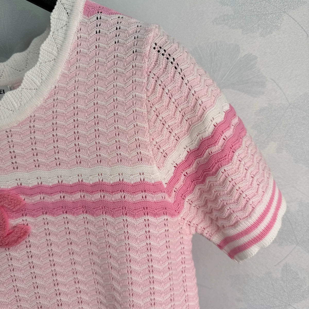 Chanel/26 Early Autumn New Knit Short Sleeve