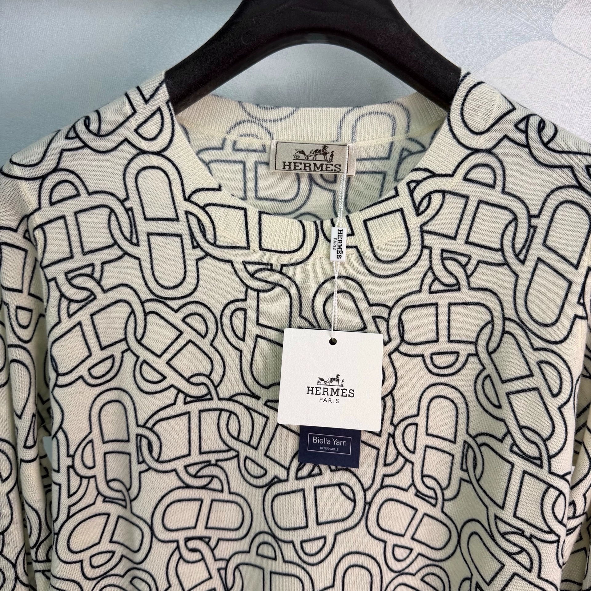 Hermès/26 Early Autumn New Knit Long Sleeve