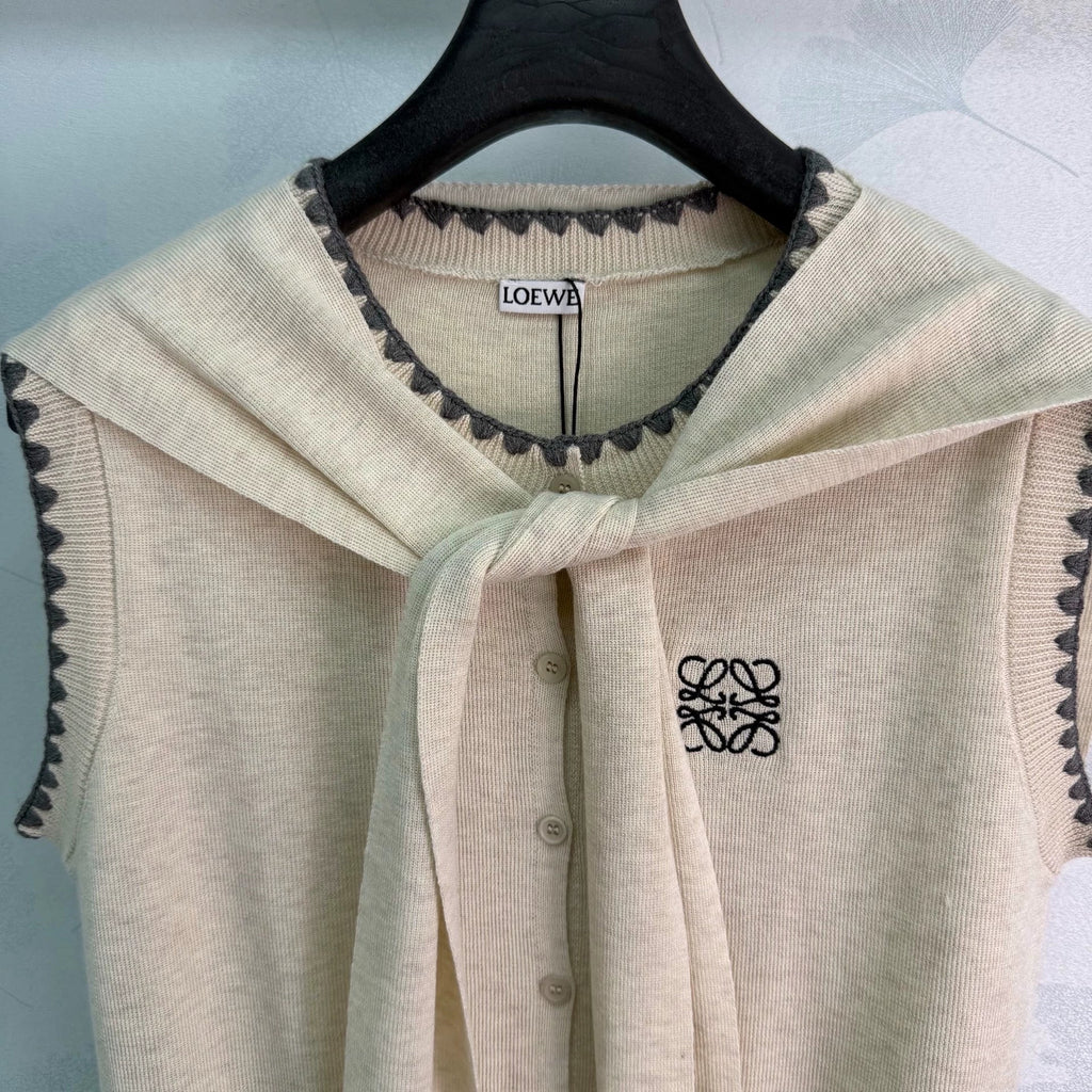LOEWE/26ssNew Color-Block Knit Vest