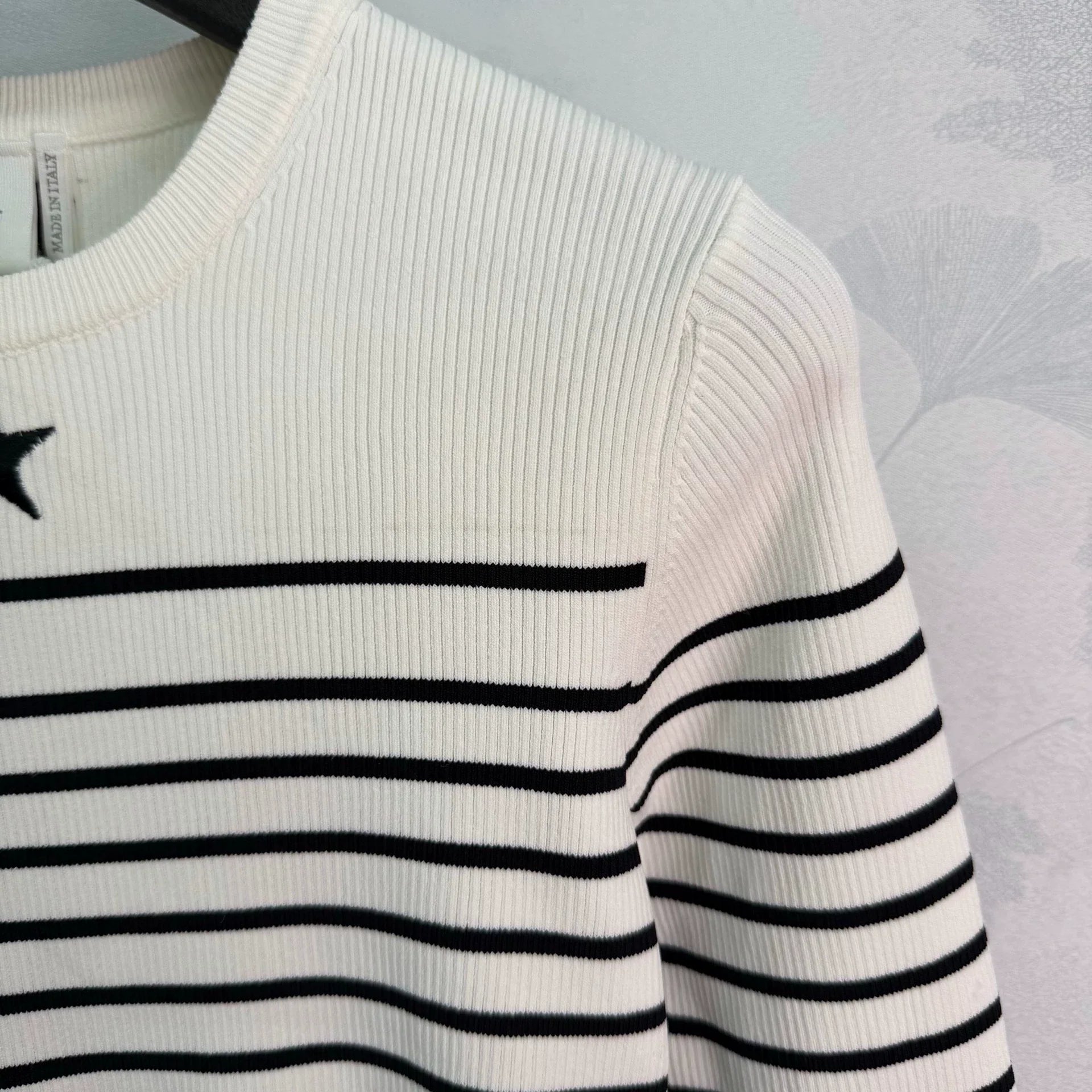 Dior/26 Early Autumn New Striped Wool Sweater