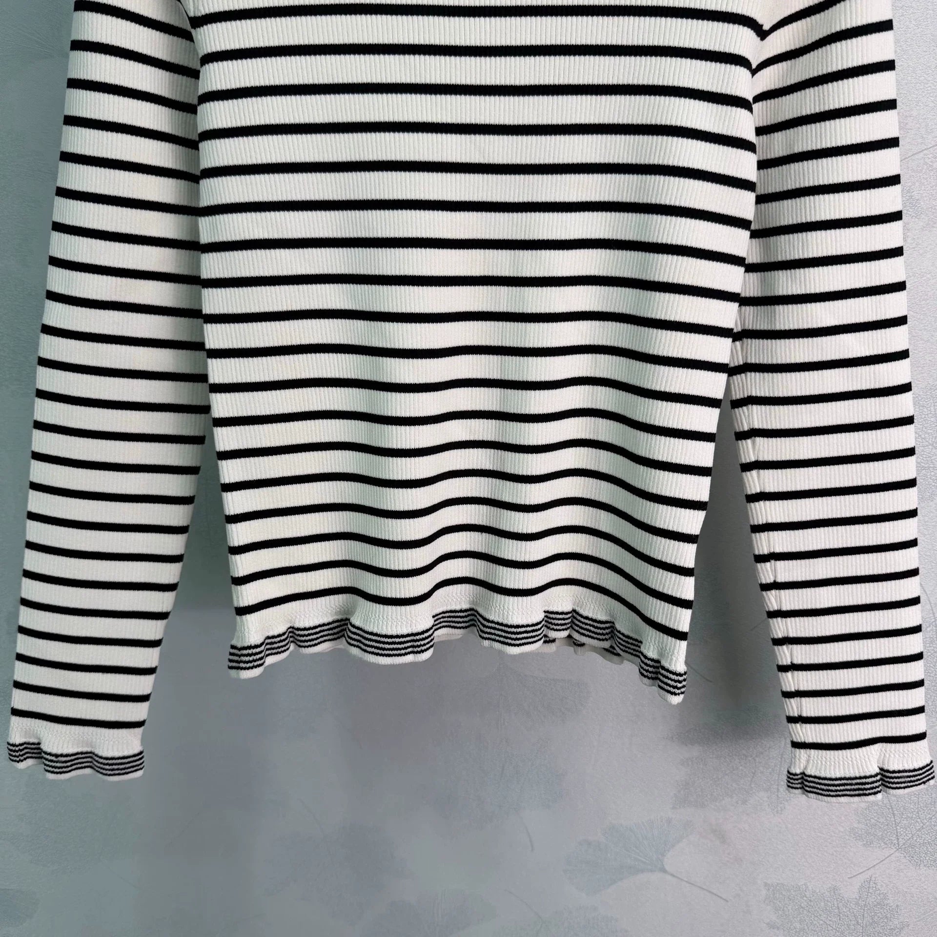 Dior/26 Early Autumn New Striped Wool Sweater
