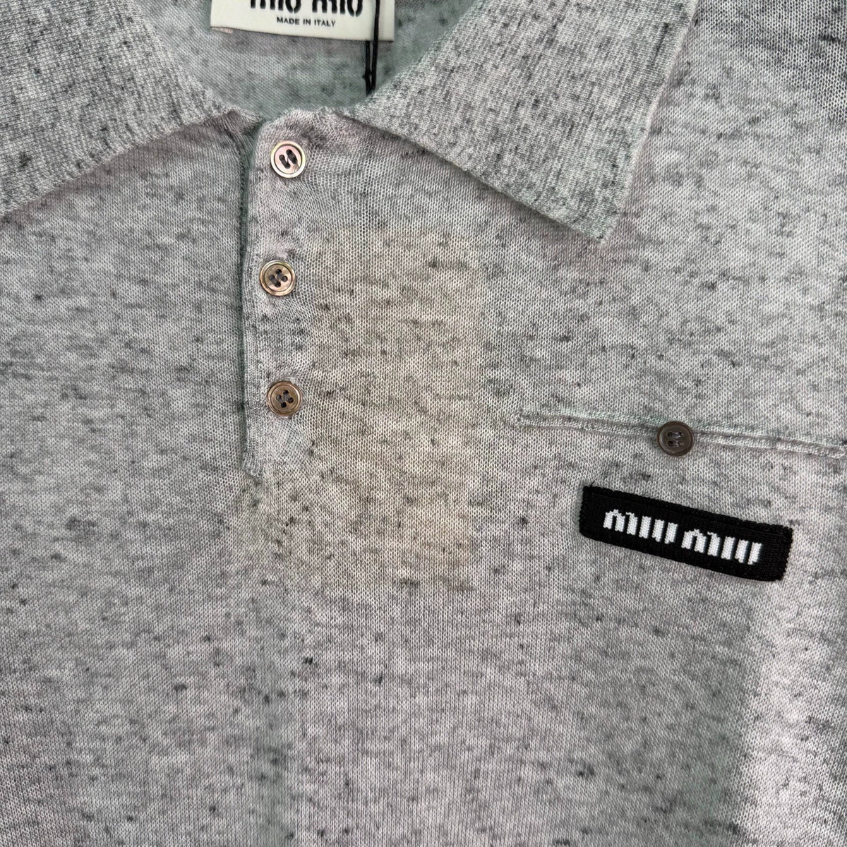 MiuMiu/26 Early Autumn New Polo Knit Sweater
