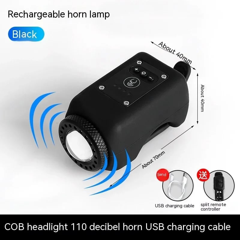 Ostavia™Bike Electronic Horn with Large Range Floodlight