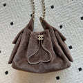 Chanel 2026 Hobo Bag Brown Ponyhair