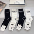 CHANEL 26S CREW SOCKS 407145 (1 BOX)