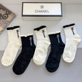 CHANEL 26S ANKLE SOCKS 405348 (1 BOX)