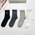 CHANEL 26S CREW SOCKS 400454 (1 BOX)