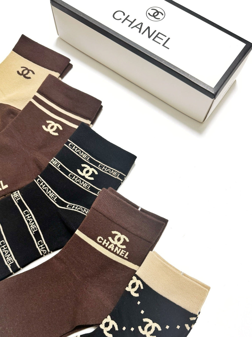 CHANEL 26S ANKLE SOCKS 405370 (1 BOX)