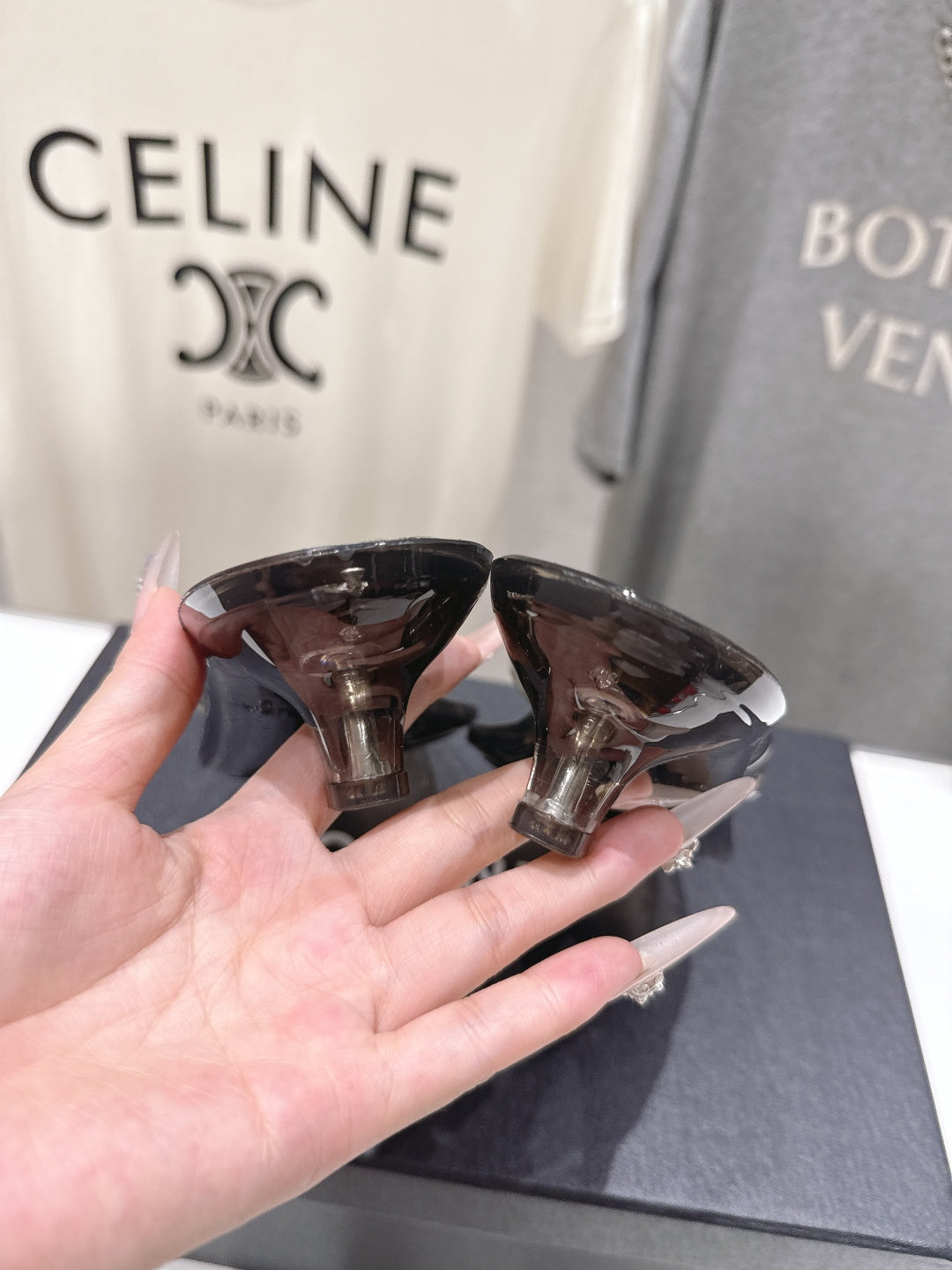 chanel/26SS NEW Transparent flip-flops beach slippers
