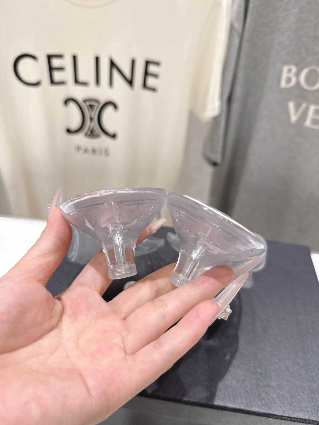 chanel/26SS NEW Transparent flip-flops beach slippers