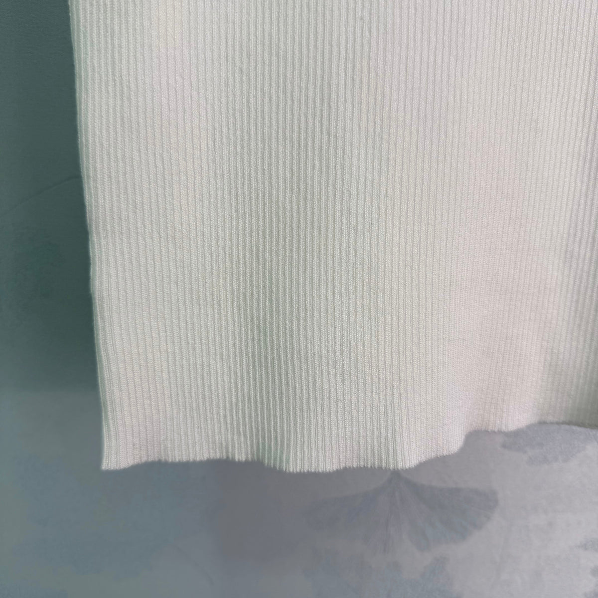 celine/26SS NEW ribbed embroidered vest