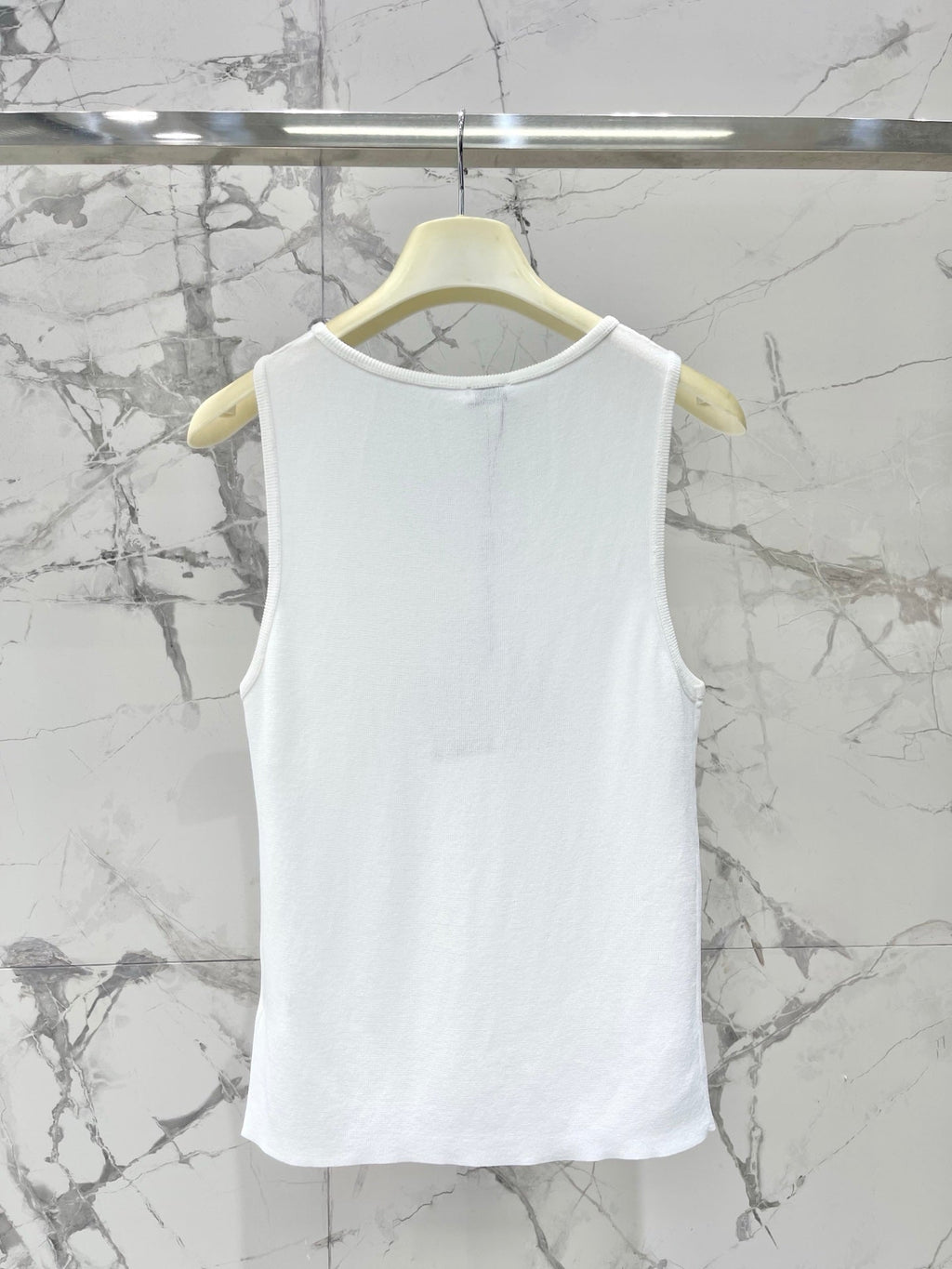 LOEWE/26SS NEW Embroidered knitted sleeveless vest