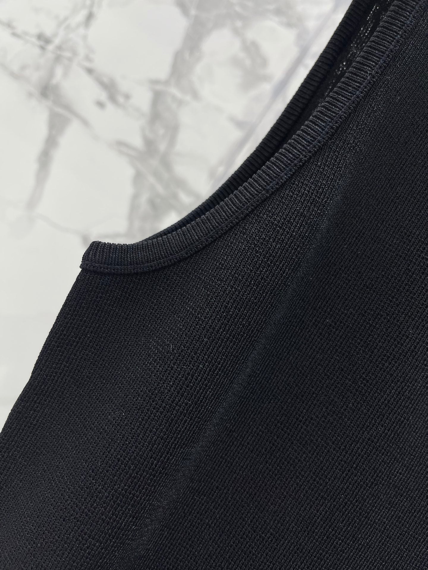LOEWE/26SS NEW Embroidered knitted sleeveless vest