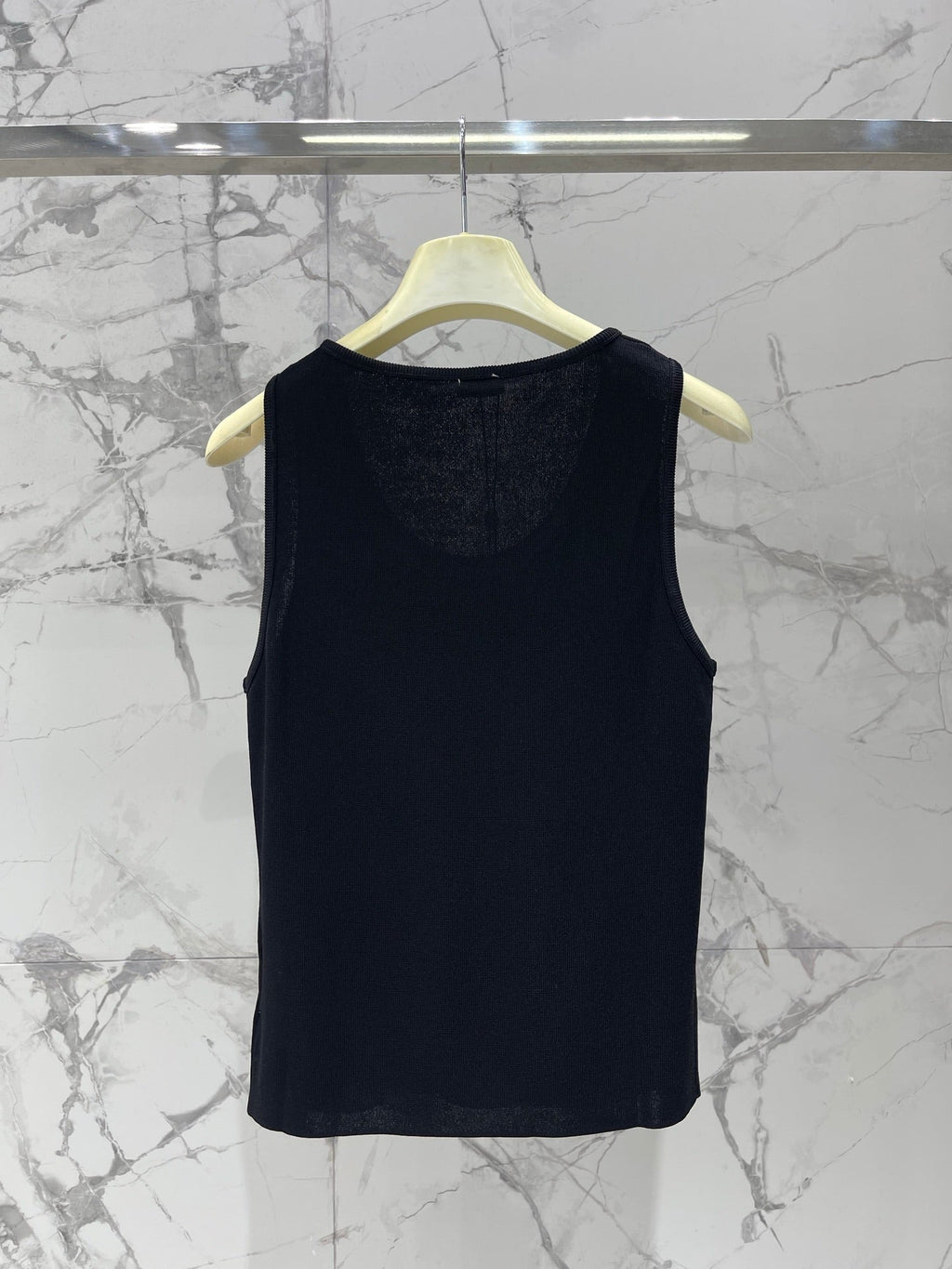 LOEWE/26SS NEW Embroidered knitted sleeveless vest