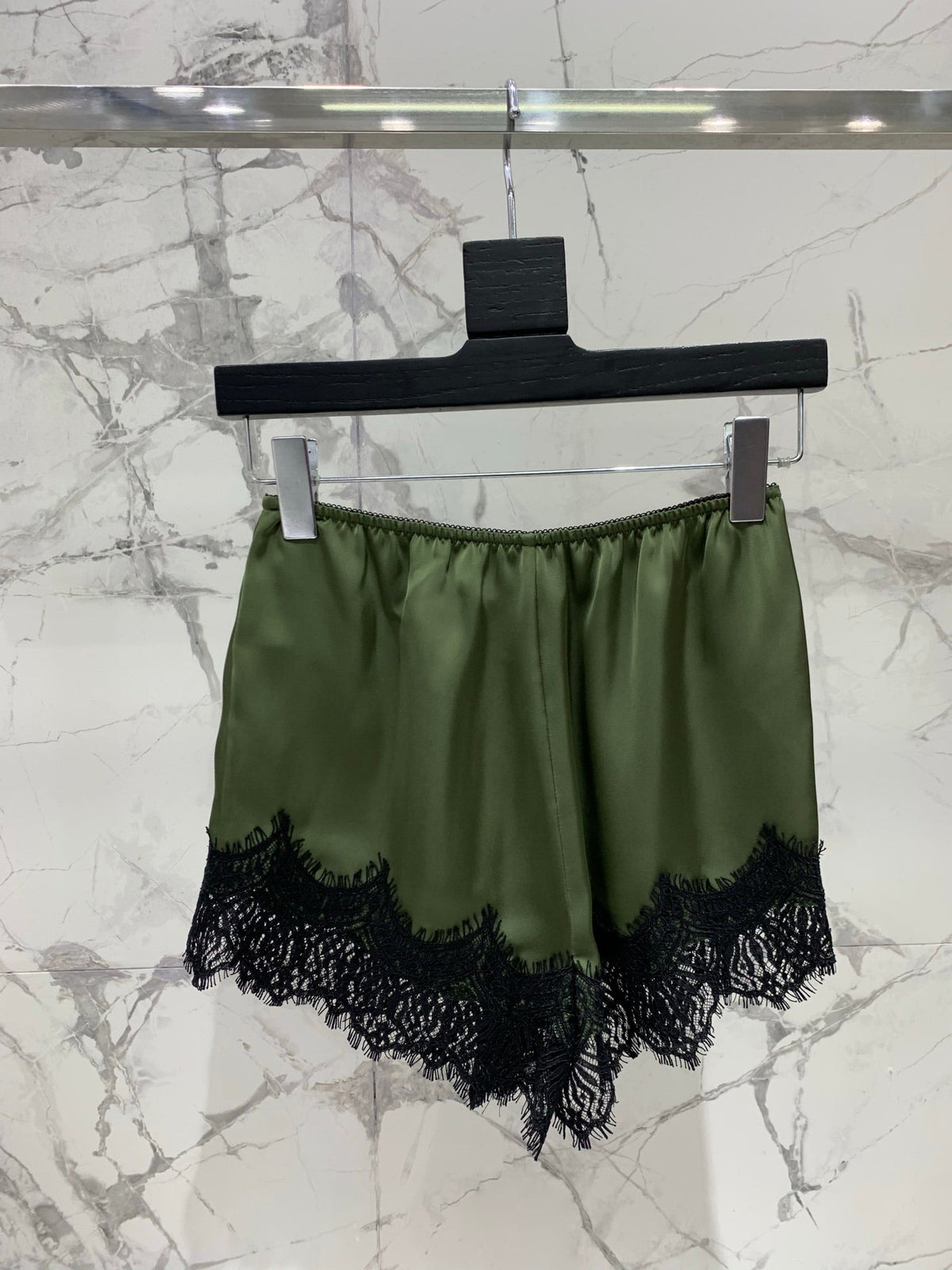 Yves Saint Laurent/🔥Highest Quality🔥26SS NEW romantic and sexy lace acetate shorts