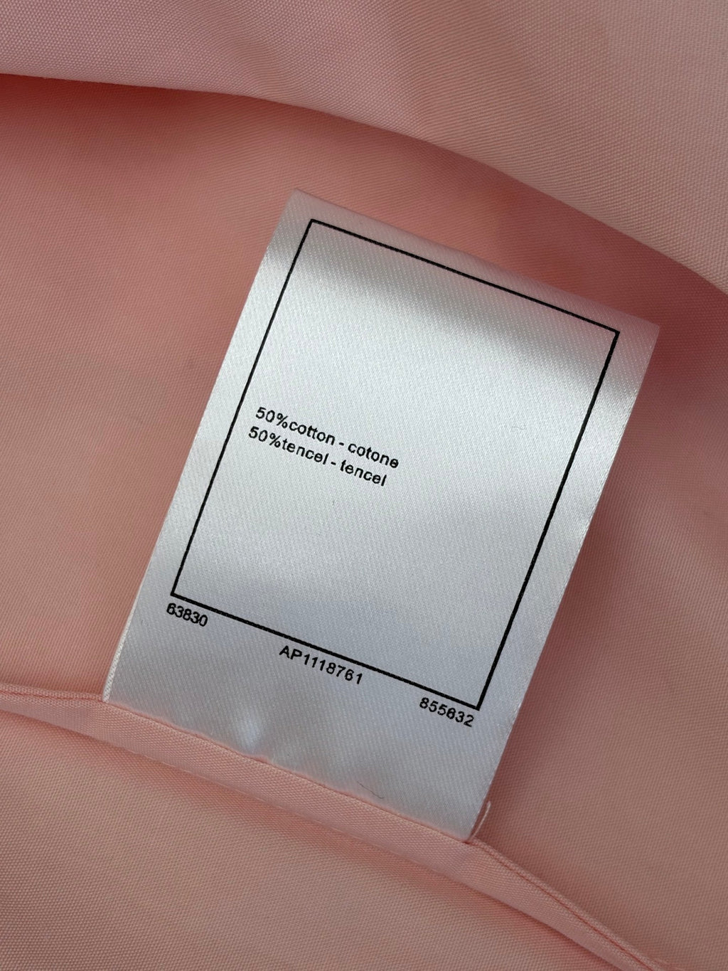 chanel/🔥Highest Quality🔥26SS NEW show style double pocket silk cotton pink shirt
