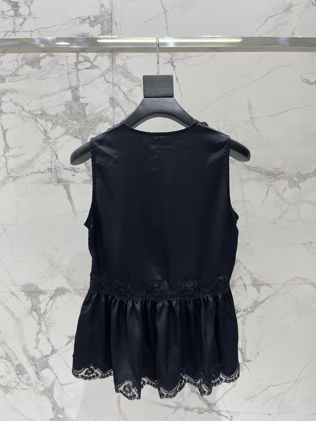Yves Saint Laurent/26SS NEW Vacation ⛱️lace stitching sleeveless vest