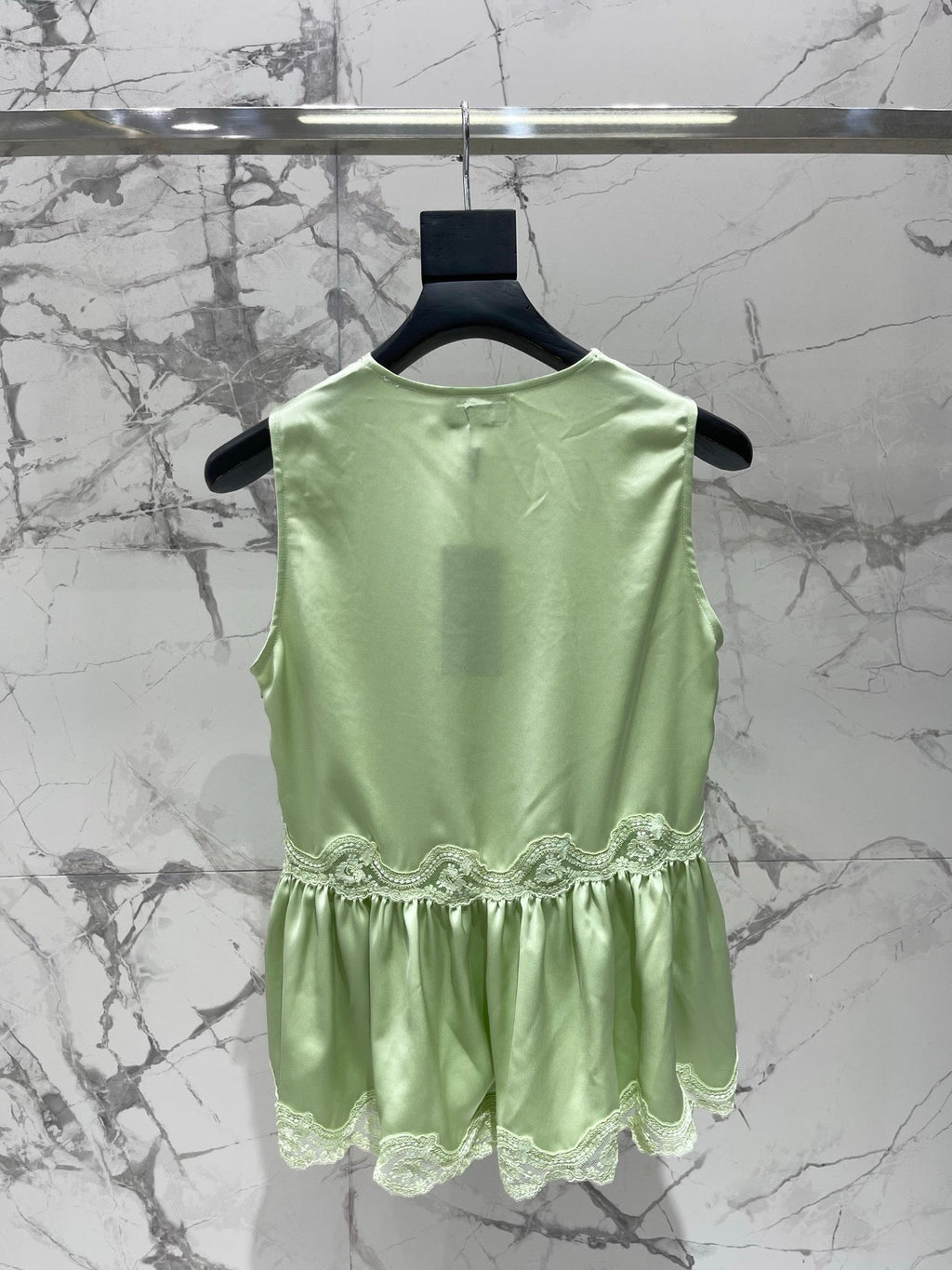 Yves Saint Laurent/26SS NEW Vacation ⛱️lace stitching sleeveless vest