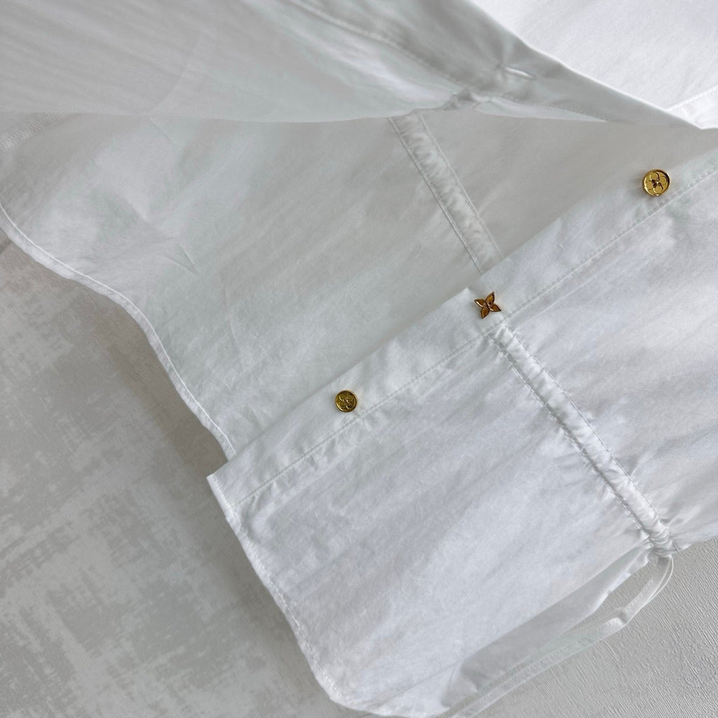 Louis Vuitton/26SS NEW Drawstring Sleeveless Shirt