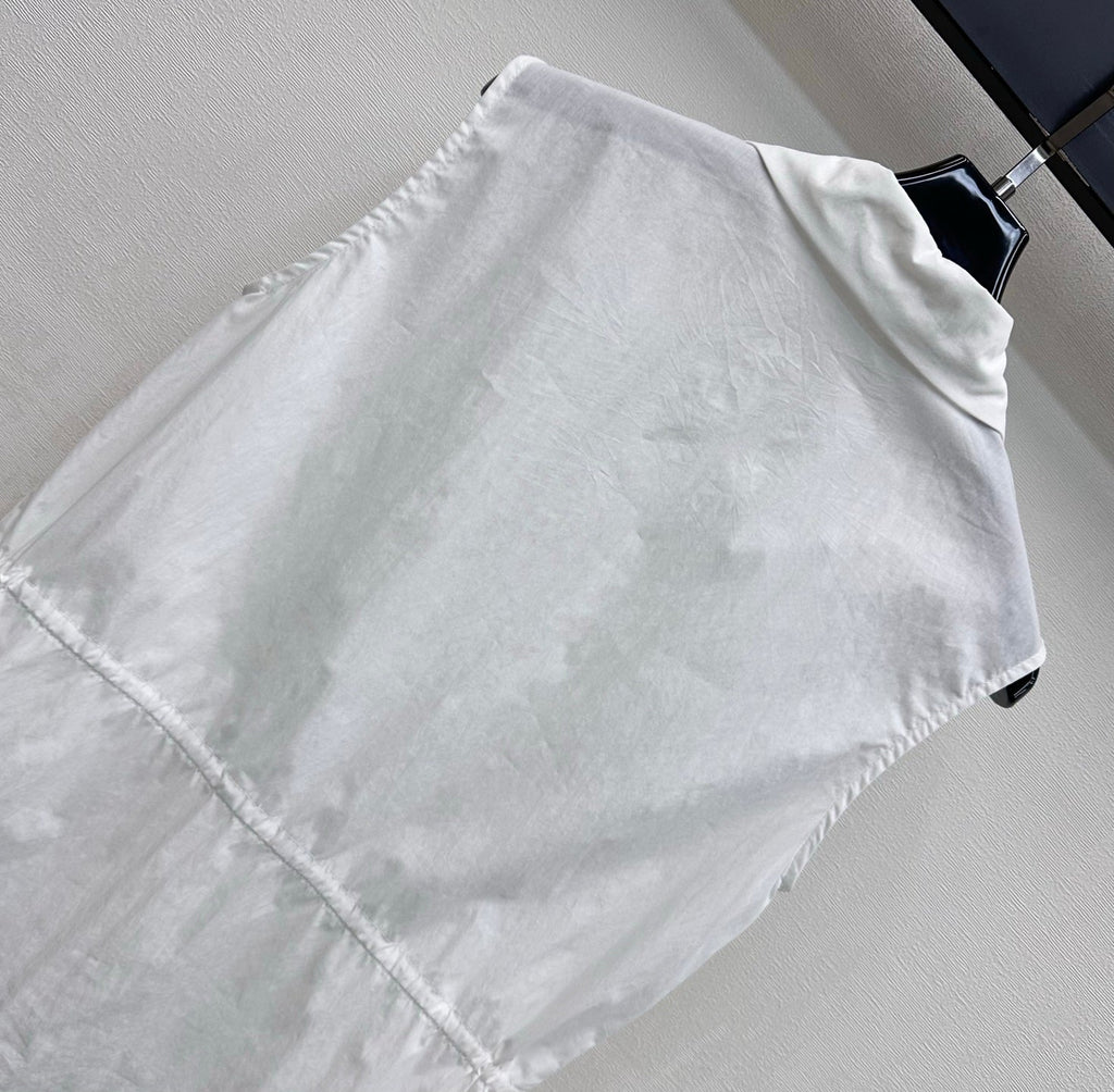 Louis Vuitton/26SS NEW Drawstring Sleeveless Shirt