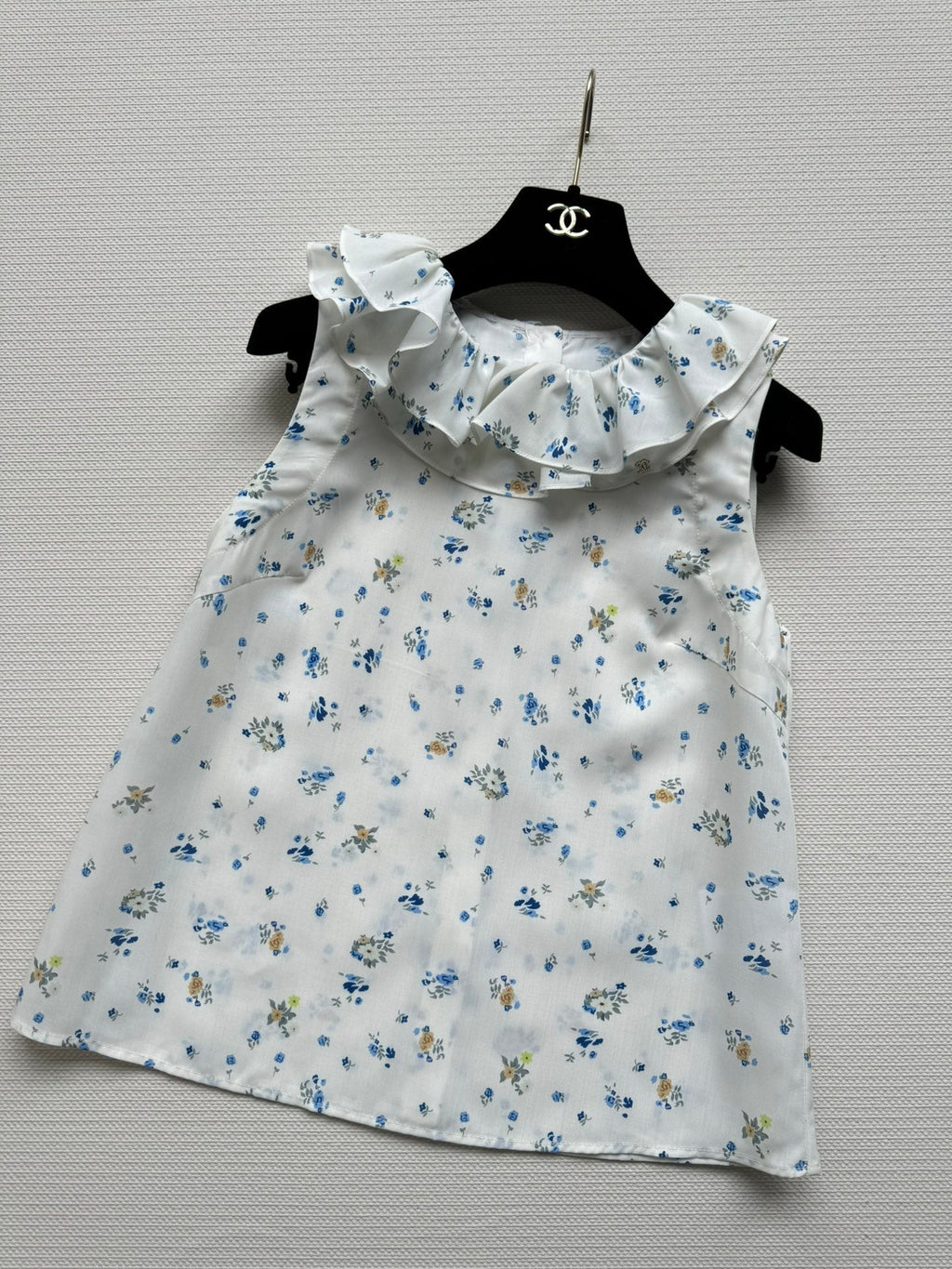 chanel/26SS NEW Court Style Floral Vest Shirt