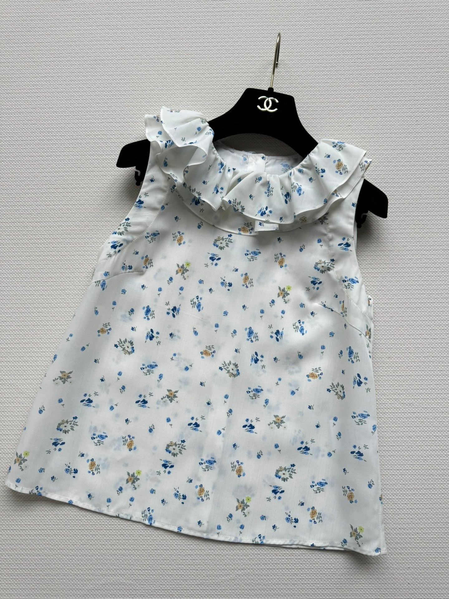 chanel/26SS NEW Court Style Floral Vest Shirt