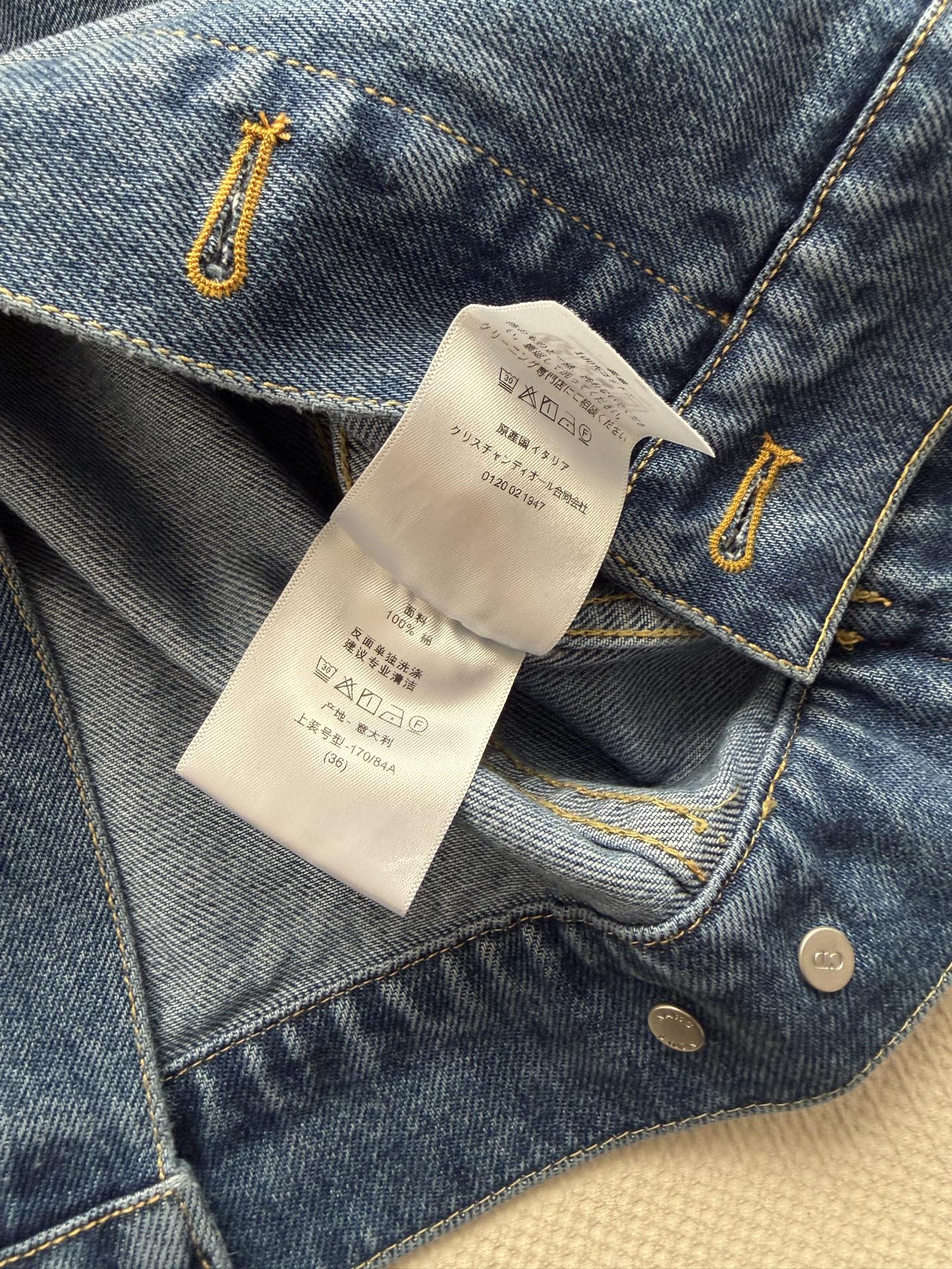 Dior/26SS NEW short denim jacket