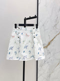 Dior/26SS NEW Nautical Series Denim Skirt