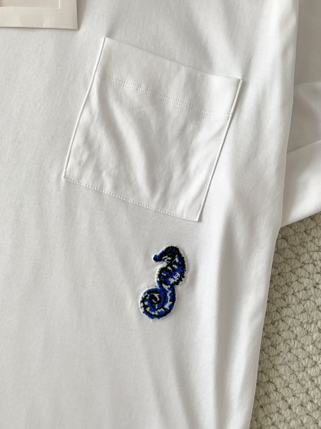 🔥Highest Quality🔥26SS NEW Hot Selling Coco Beach White Mohair Knit T-shirt