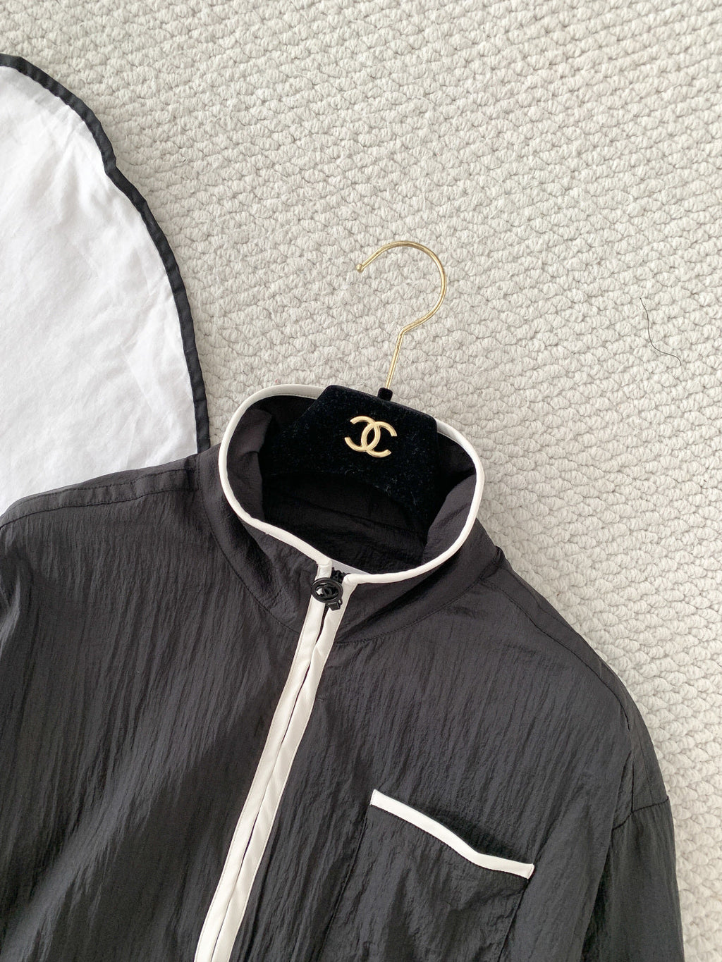 🔥Highest Quality🔥26SS NEW Coco Beach Black Zip-Up Sun Protection Jacket