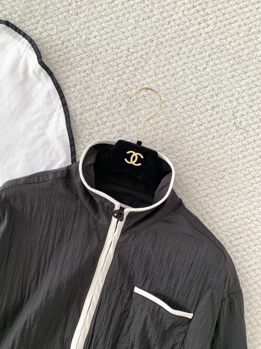 🔥Highest Quality🔥26SS NEW Coco Beach Black Zip-Up Sun Protection Jacket