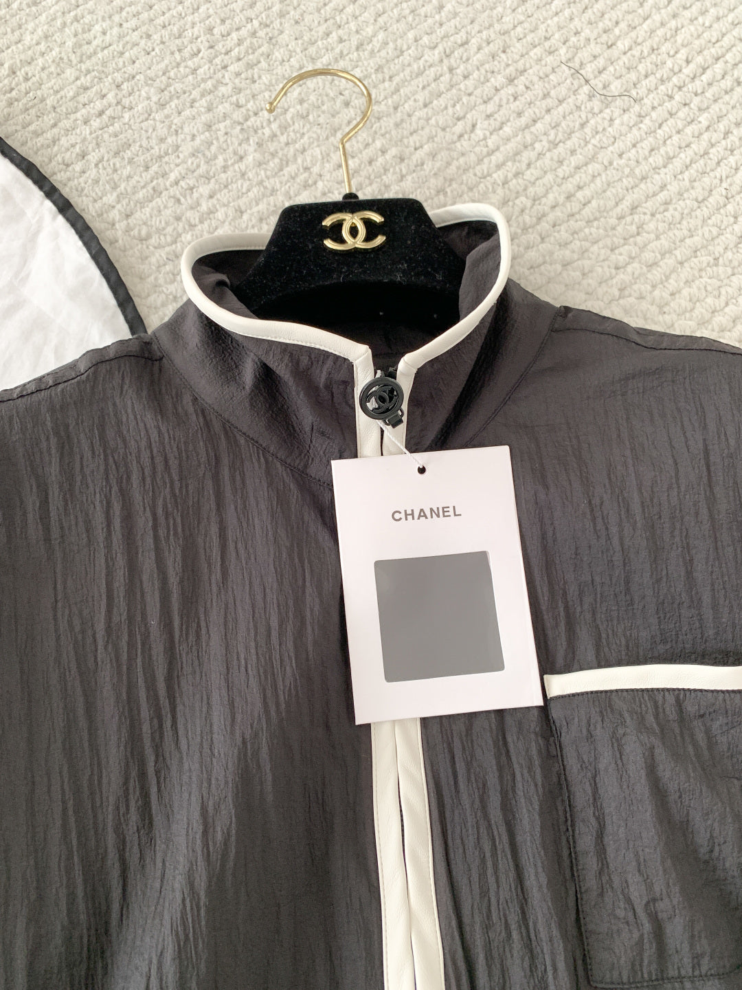 🔥Highest Quality🔥26SS NEW Coco Beach Black Zip-Up Sun Protection Jacket