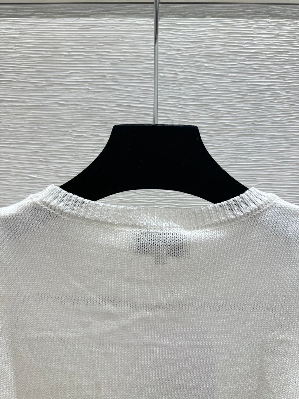 26SS NEW Color Block Hollow-Out Knit Vest 🤍
