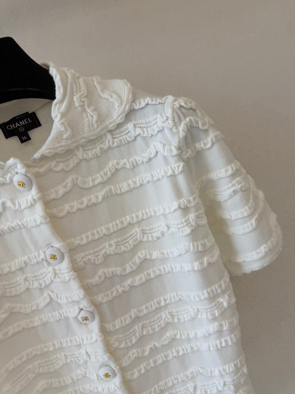26SS NEW Collared Short-Sleeve Cardigan