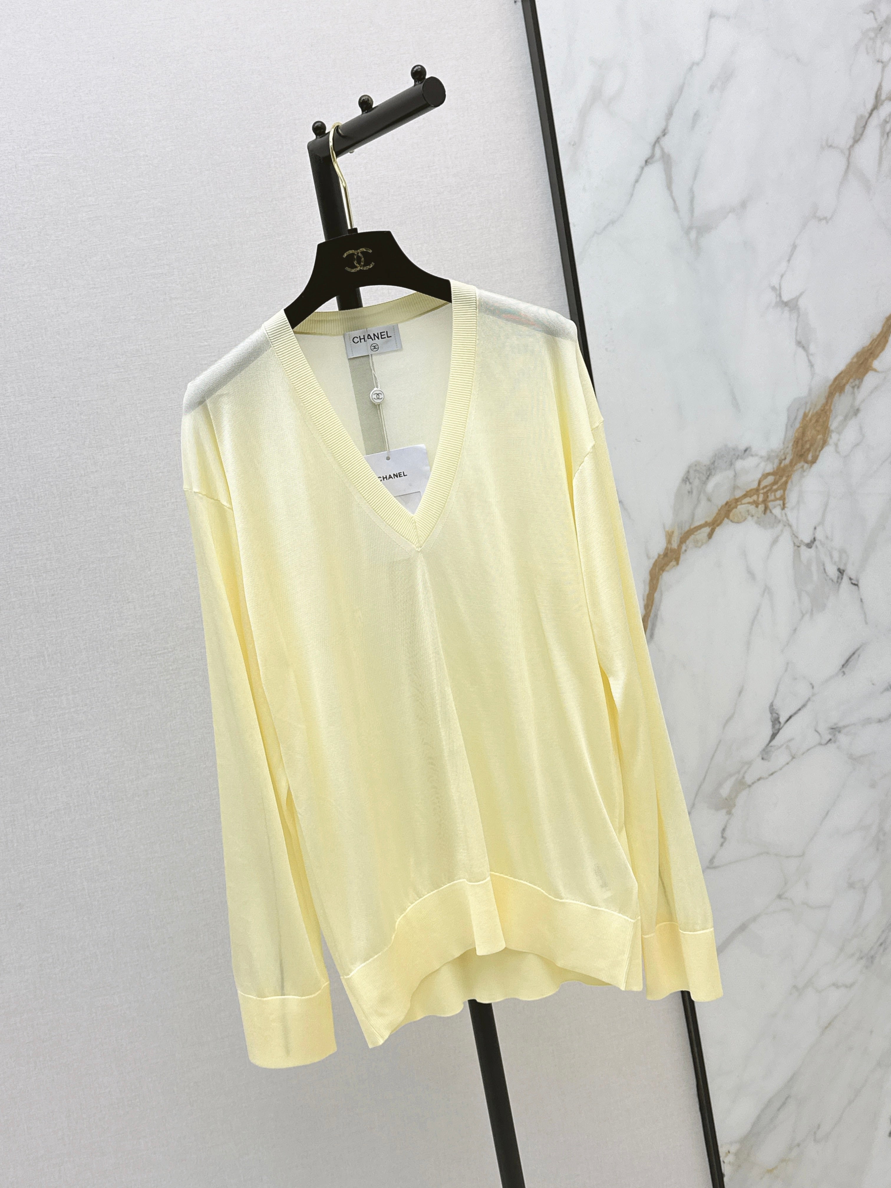 26SS NEW Minimalist V-neck Loose Knit Cardigan💛