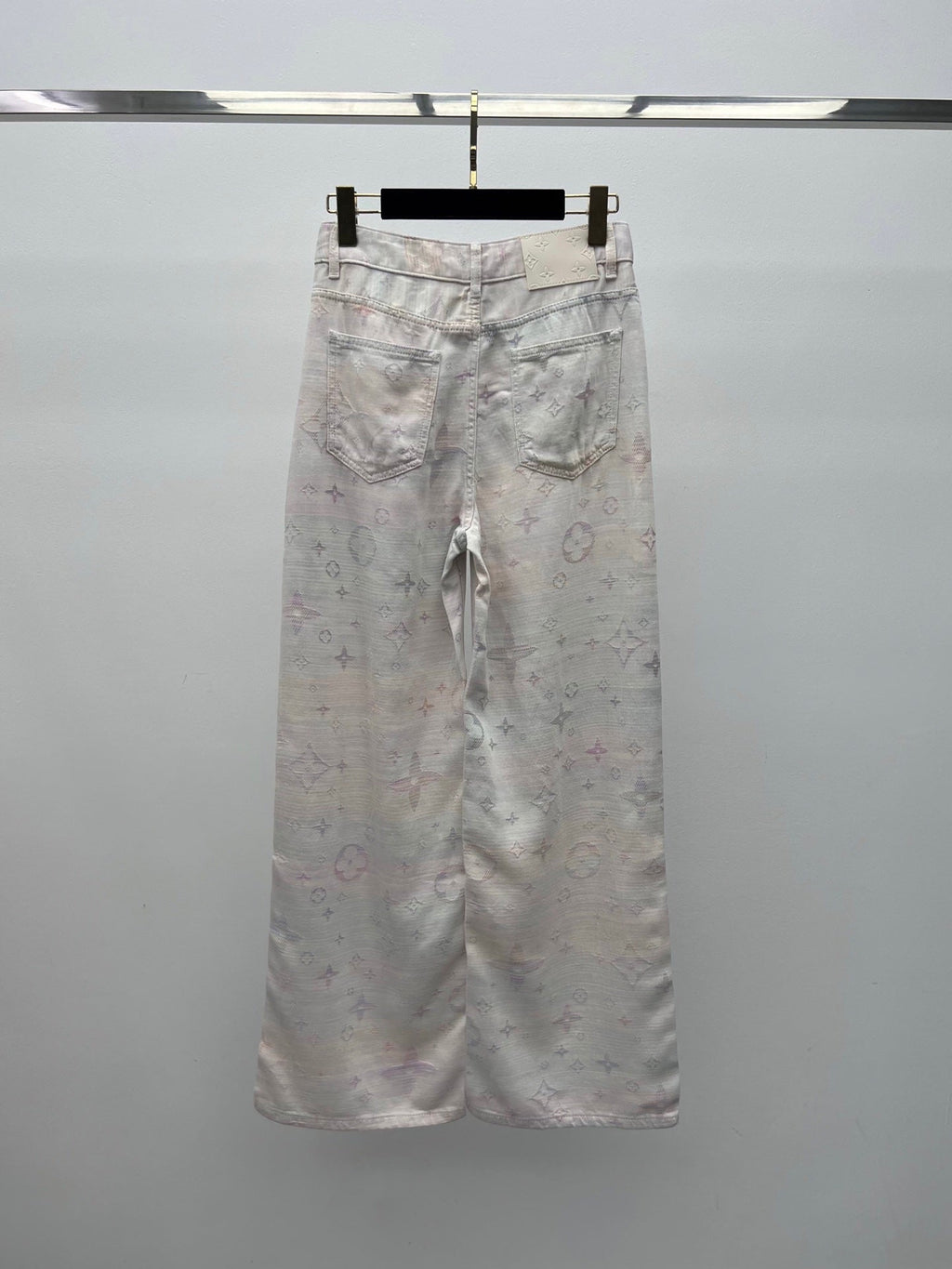 ❤️‍🔥Limited edition❤️‍🔥 26SS NEW Iridescent Jacquard Straight Leg Jeans