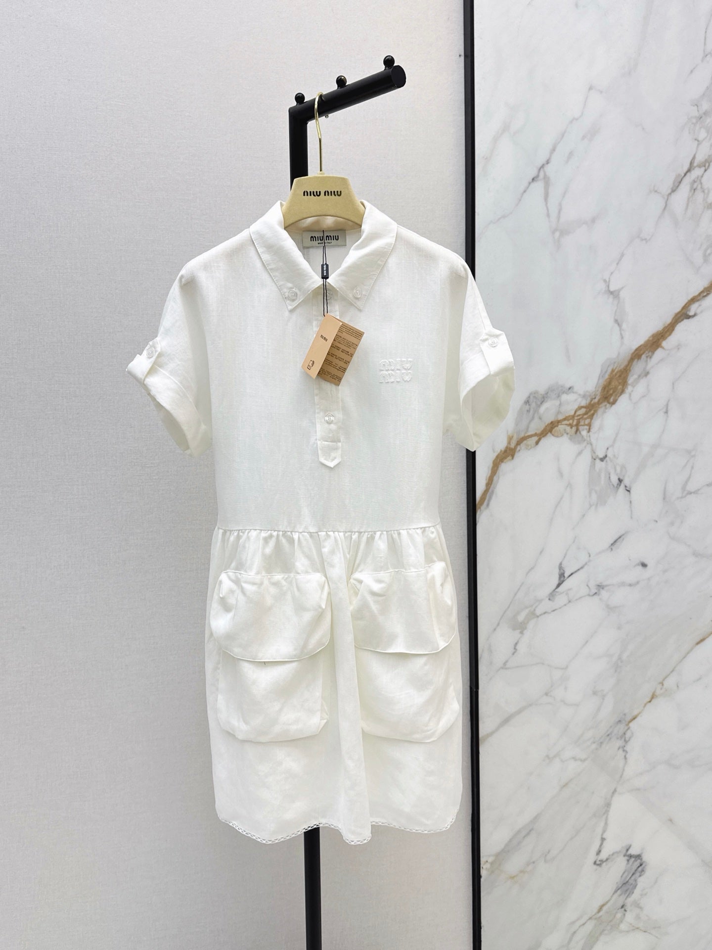 26SS NEW Workwear Pocket Shirt Dress 🩵