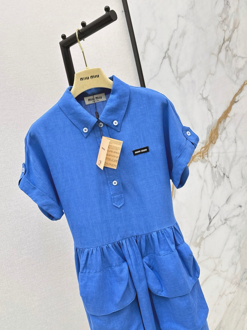 26SS NEW Workwear Pocket Shirt Dress 🩵