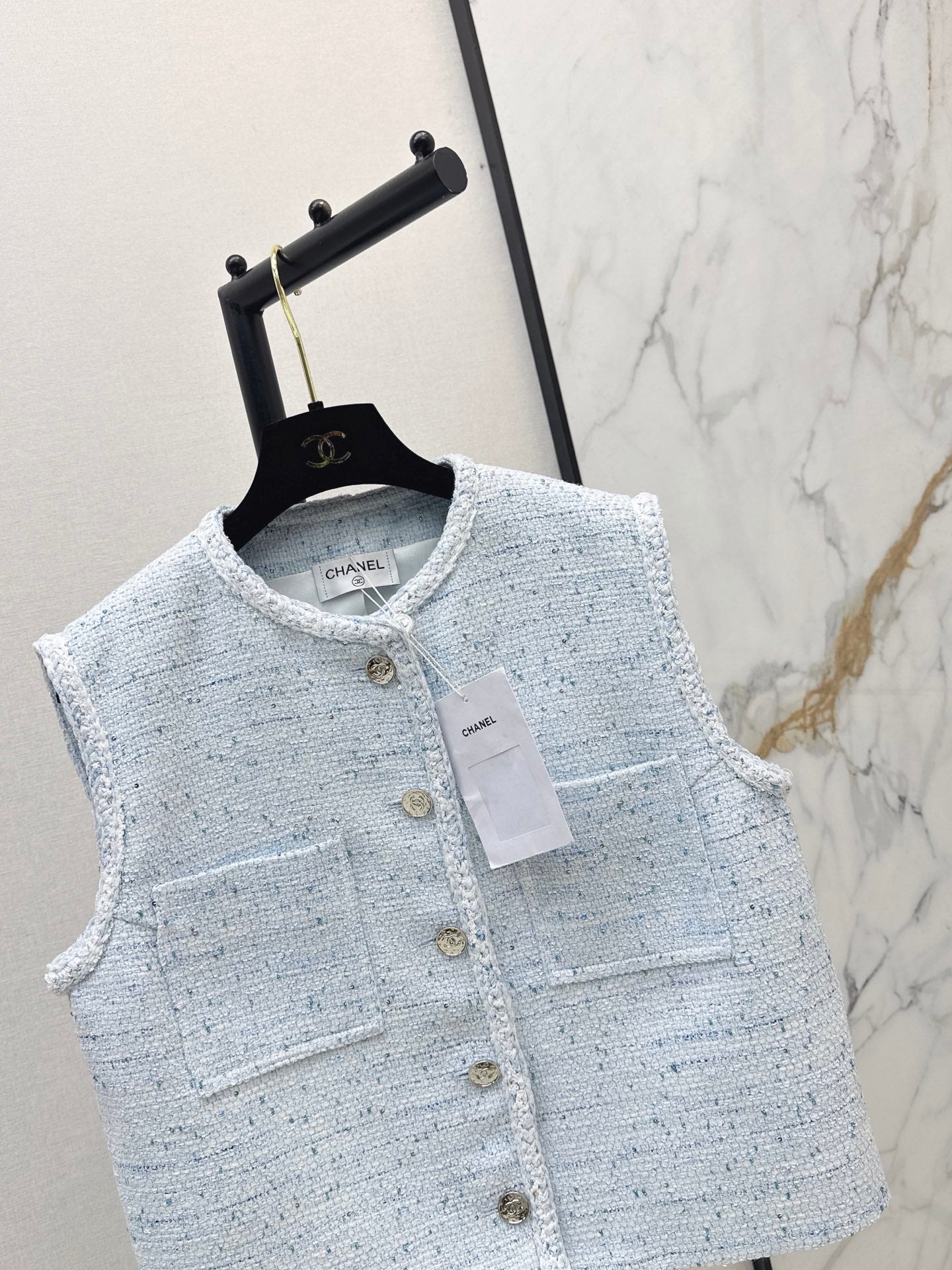 26SS NEW Elegant Knitted Vest🩵