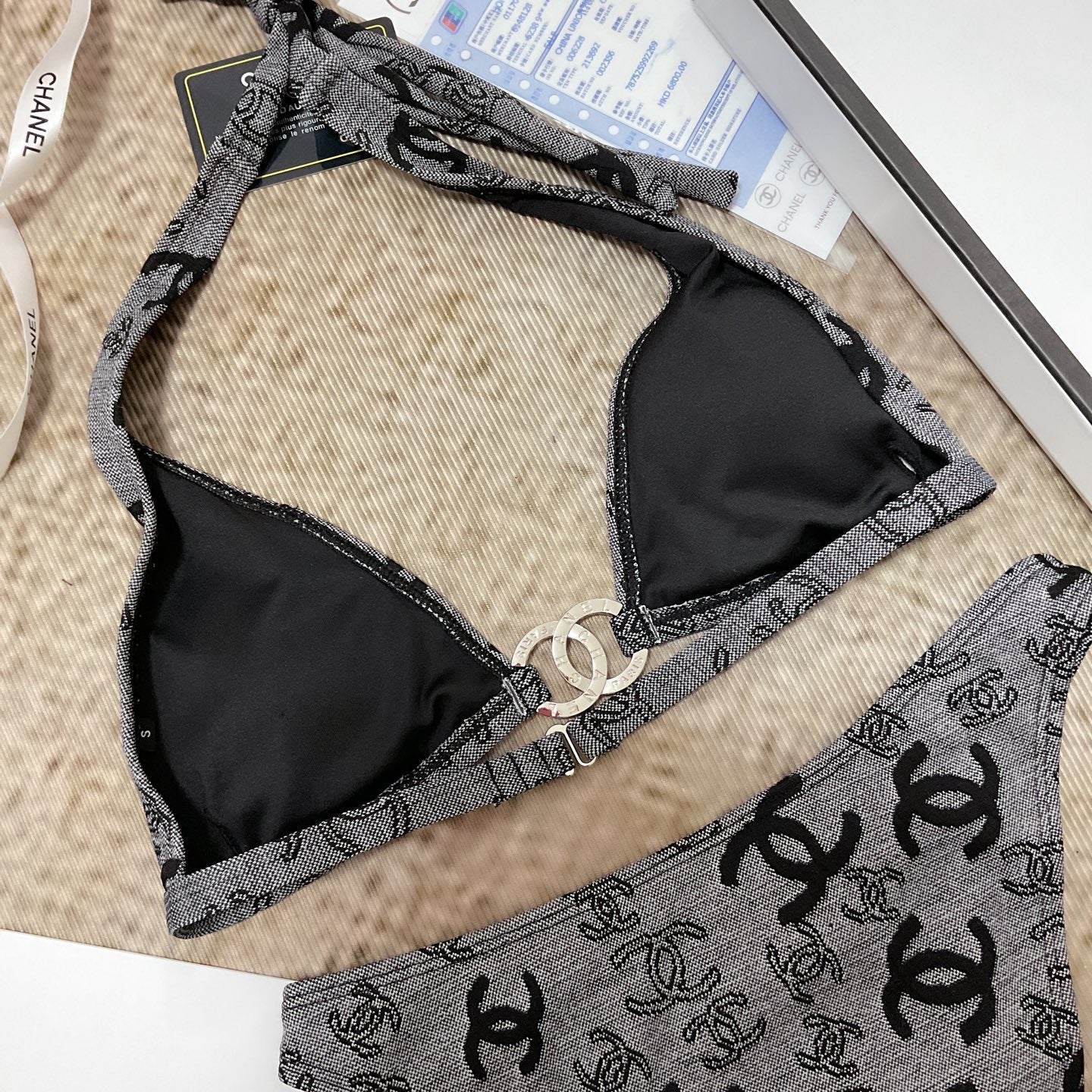 chanel/26SS NEW Two-Piece Swimsuit 👙