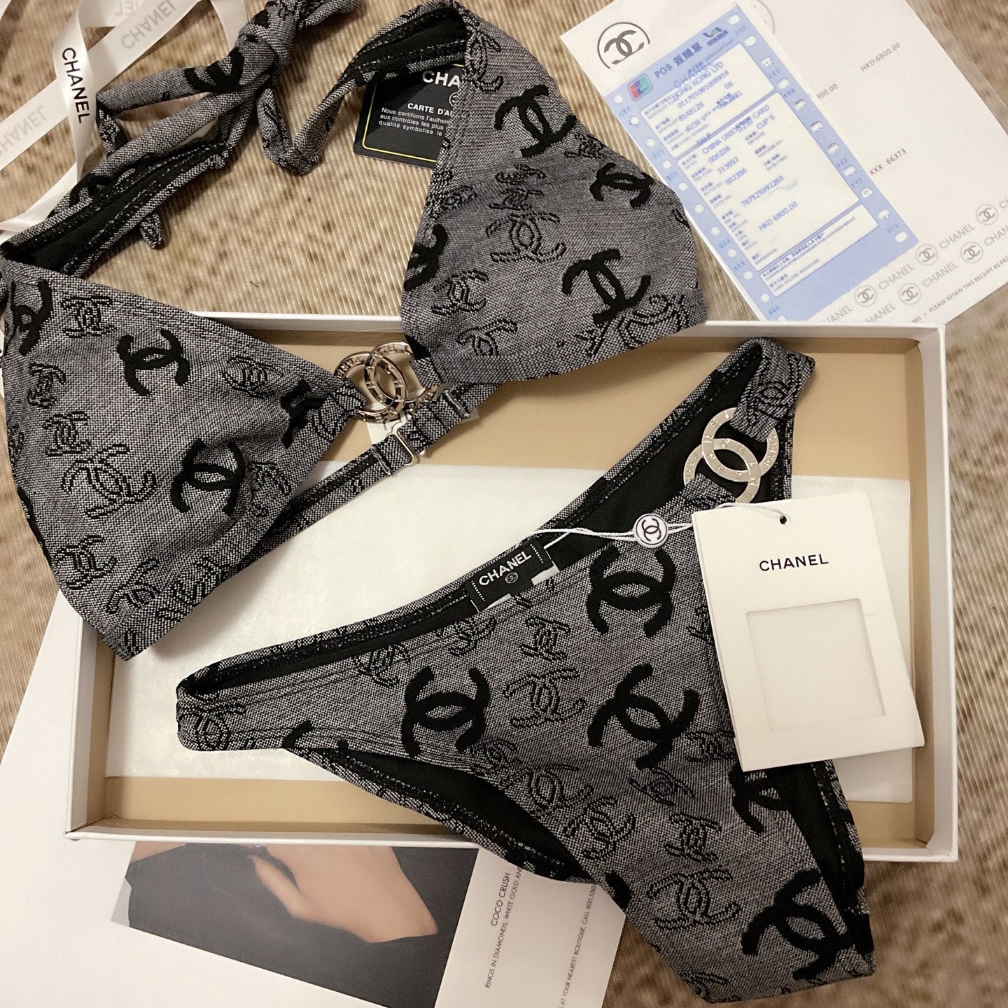chanel/26SS NEW Two-Piece Swimsuit 👙