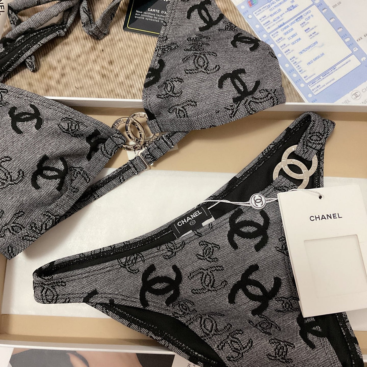 chanel/26SS NEW Two-Piece Swimsuit 👙