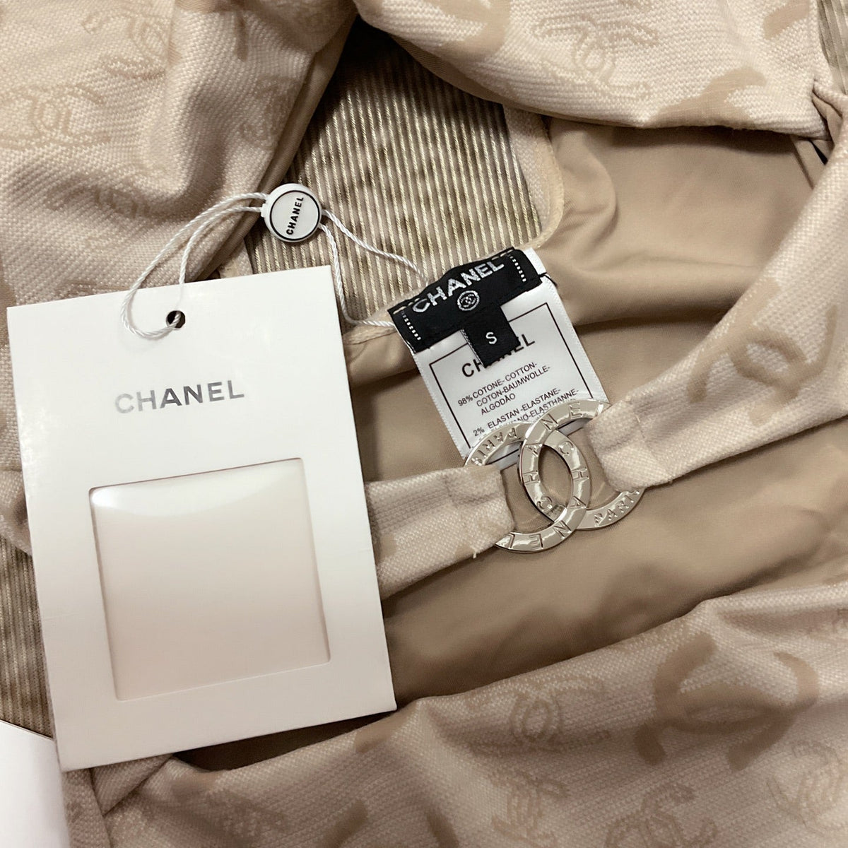 chanel/26SS NEW Khaki One-Piece Swimsuit 👙