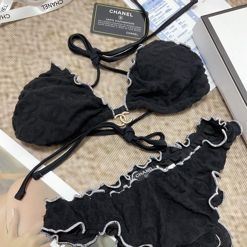 chanel/26SS NEW Two-Piece Swimsuit 👙