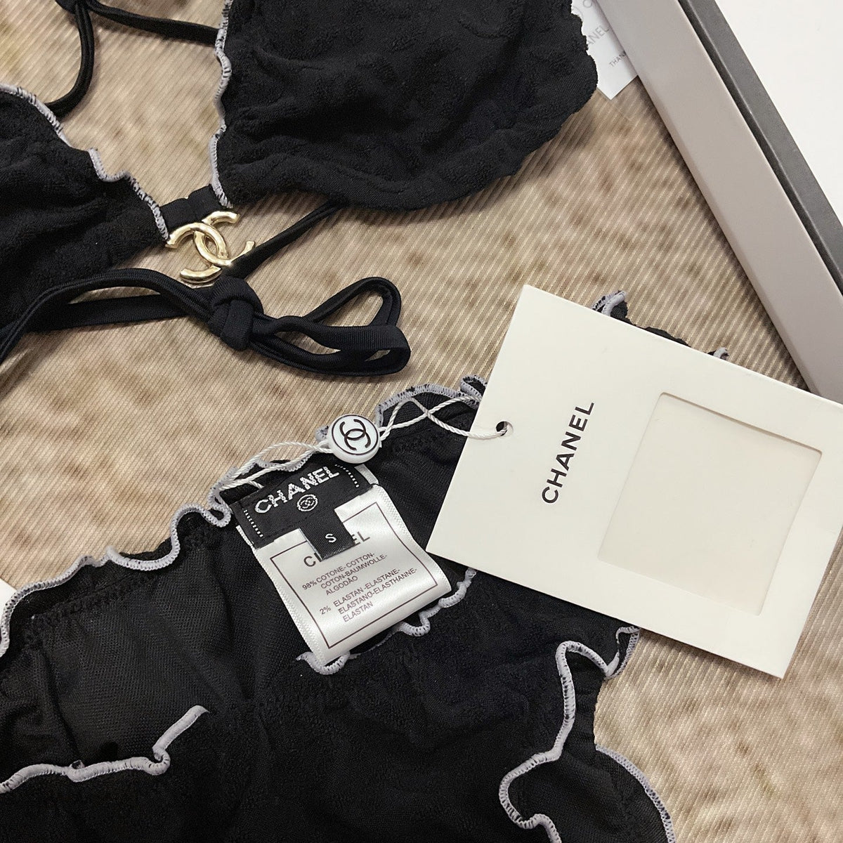 chanel/26SS NEW Two-Piece Swimsuit 👙