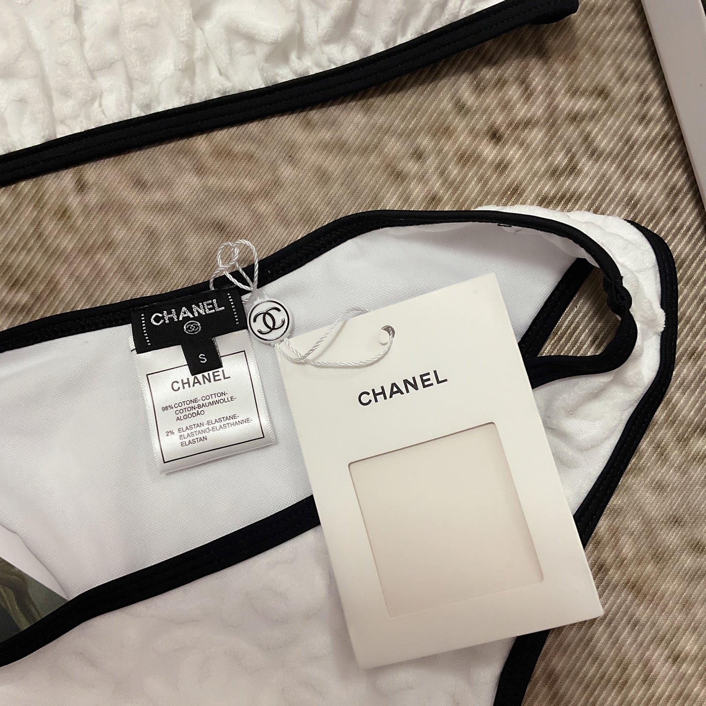 chanel/26SS NEW Two-Piece Swimsuit 👙