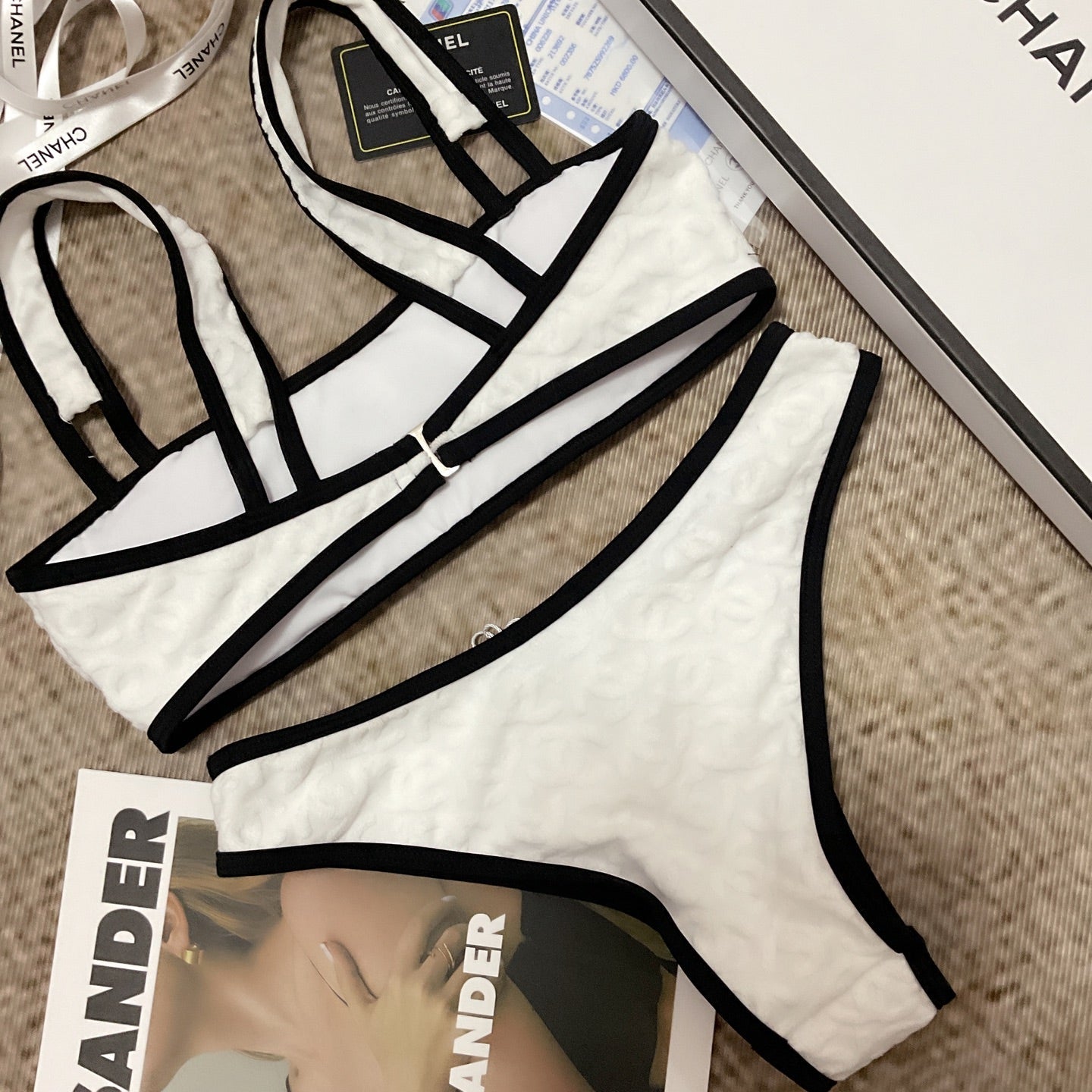 chanel/26SS NEW Two-Piece Swimsuit 👙
